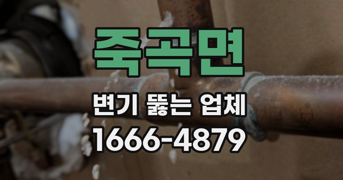 죽곡면 변기 뚫는 업체