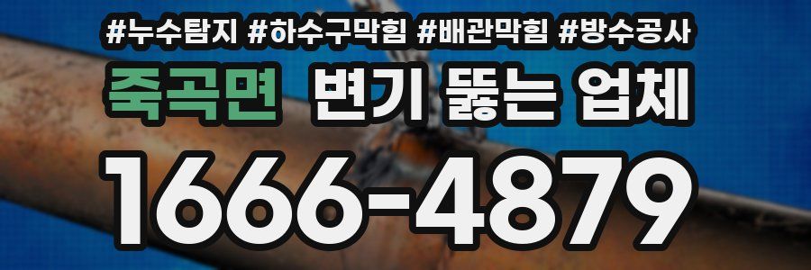 죽곡면 변기 뚫는 업체