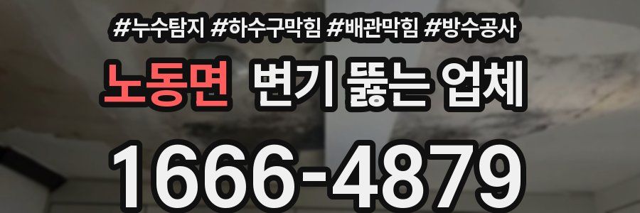 노동면 변기 뚫는 업체