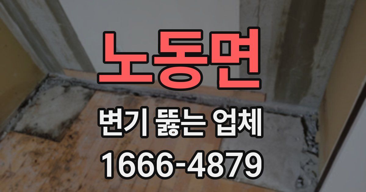 노동면 변기 뚫는 업체