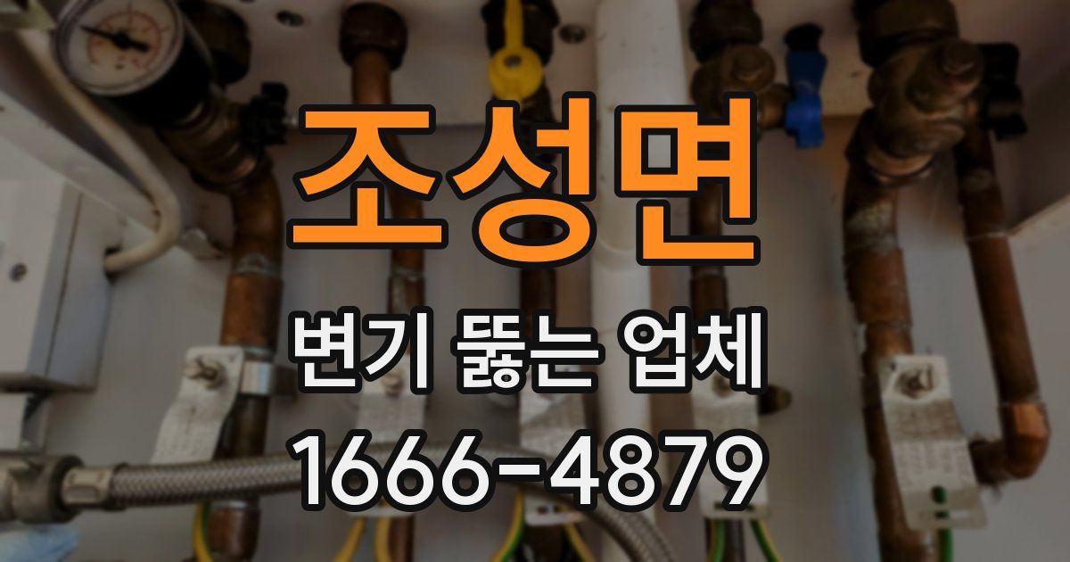 조성면 변기 뚫는 업체
