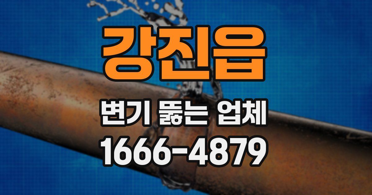 강진읍 변기 뚫는 업체