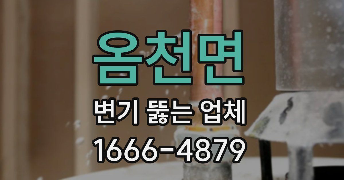 옴천면 변기 뚫는 업체