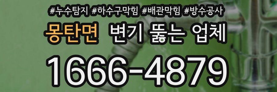 몽탄면 변기 뚫는 업체