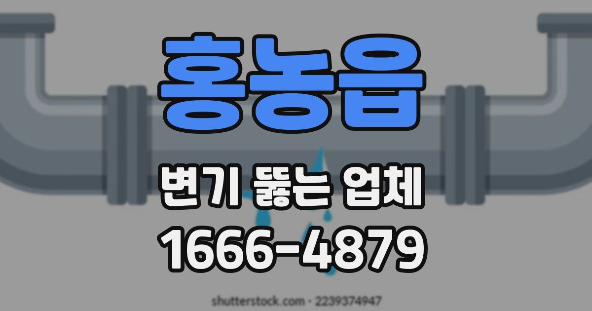 홍농읍 변기 뚫는 업체