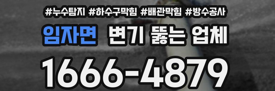 임자면 변기 뚫는 업체