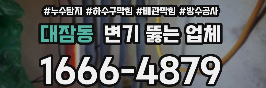 대잠동 변기 뚫는 업체