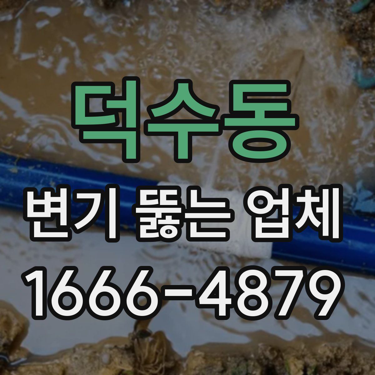 덕수동 변기 뚫는 업체