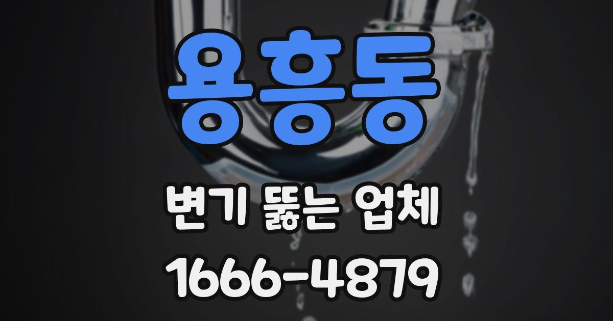 용흥동 변기 뚫는 업체