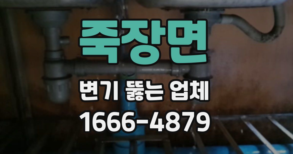 죽장면 변기 뚫는 업체