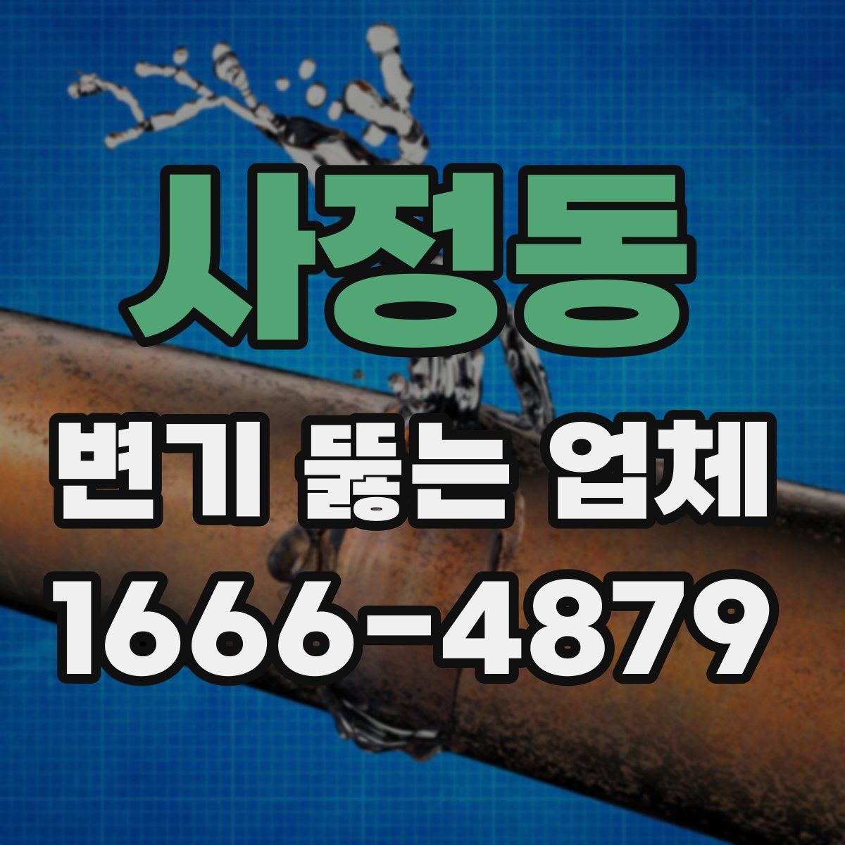 사정동 변기 뚫는 업체