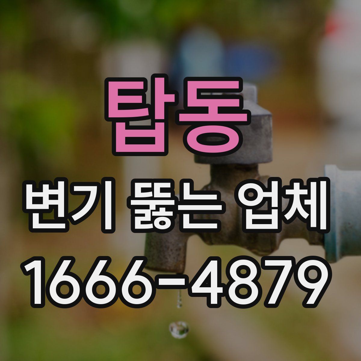 탑동 변기 뚫는 업체