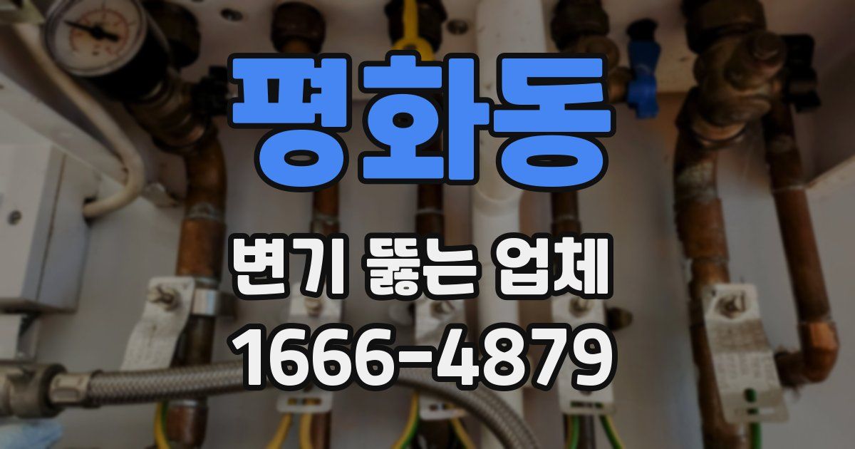 평화동 변기 뚫는 업체