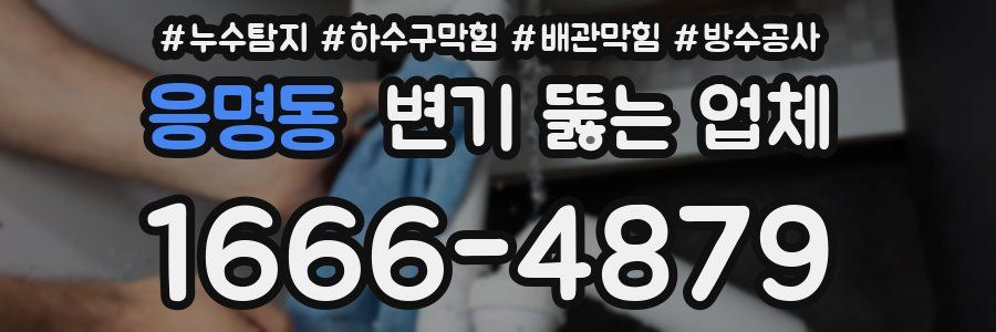 응명동 변기 뚫는 업체