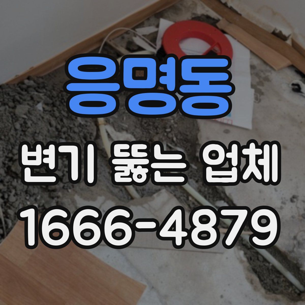 응명동 변기 뚫는 업체