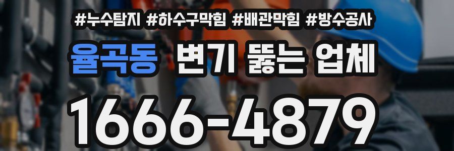 율곡동 변기 뚫는 업체