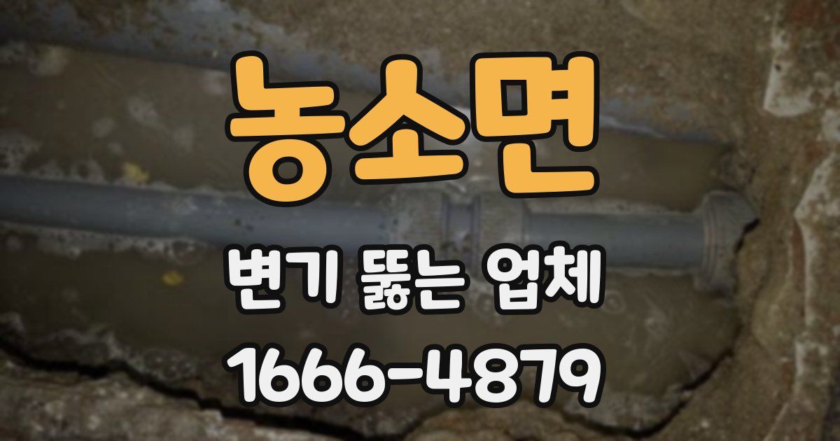 농소면 변기 뚫는 업체