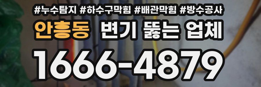 안흥동 변기 뚫는 업체