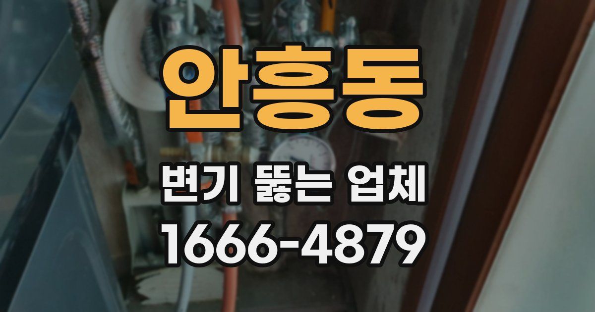 안흥동 변기 뚫는 업체