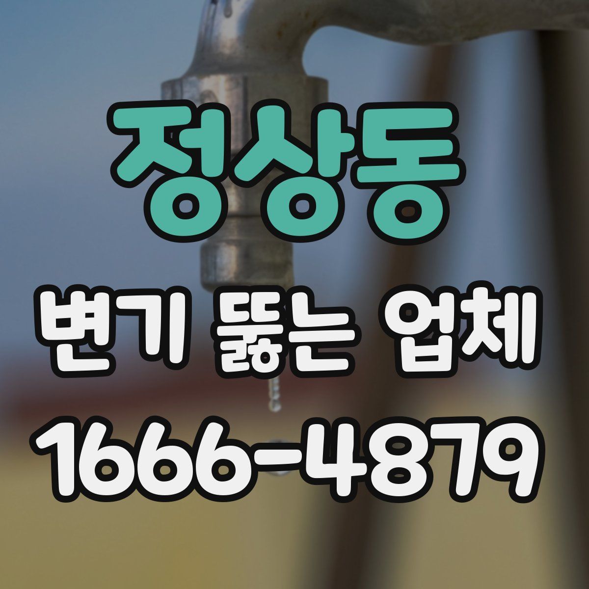 정상동 변기 뚫는 업체