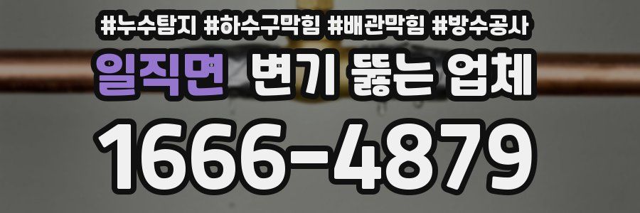 일직면 변기 뚫는 업체