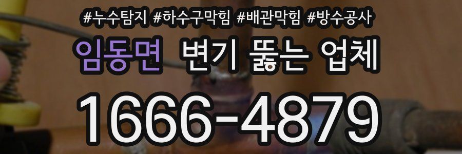 임동면 변기 뚫는 업체