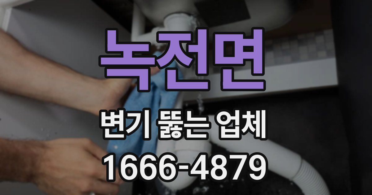 녹전면 변기 뚫는 업체