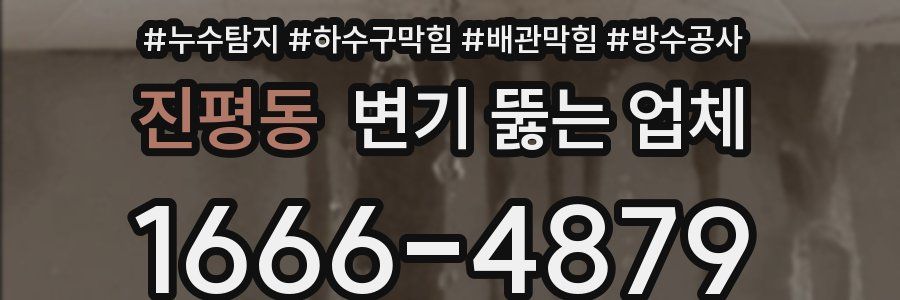 진평동 변기 뚫는 업체