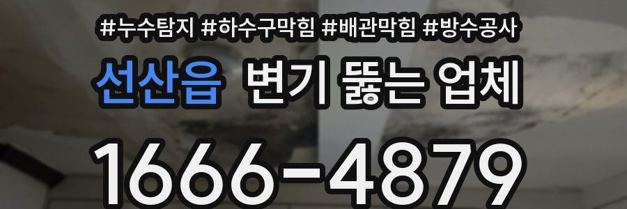 선산읍 변기 뚫는 업체