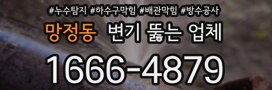 망정동 변기 뚫는 업체