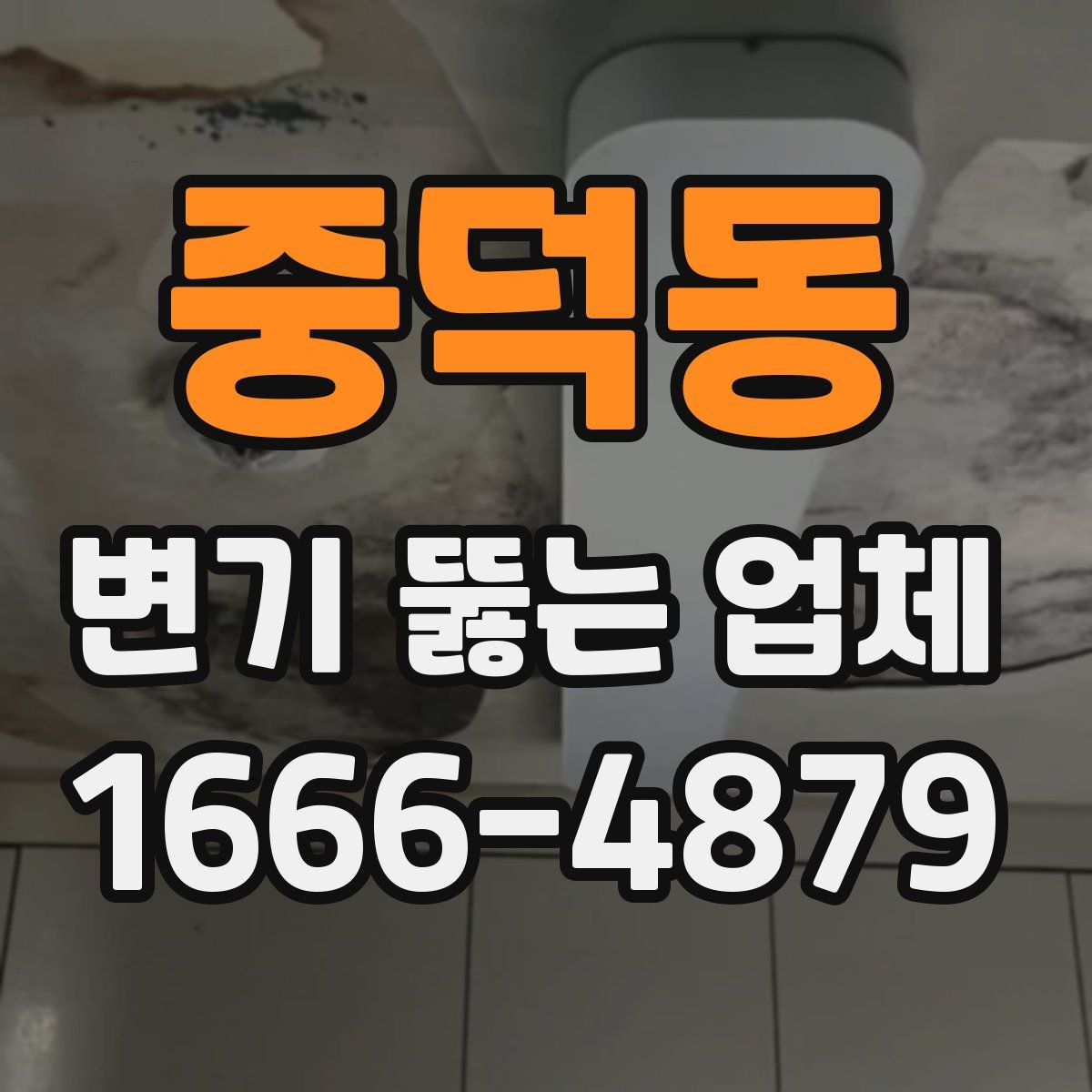 중덕동 변기 뚫는 업체