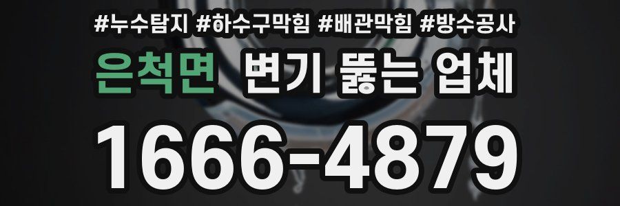 은척면 변기 뚫는 업체