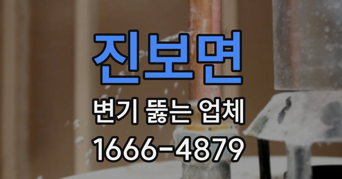 진보면 변기 뚫는 업체