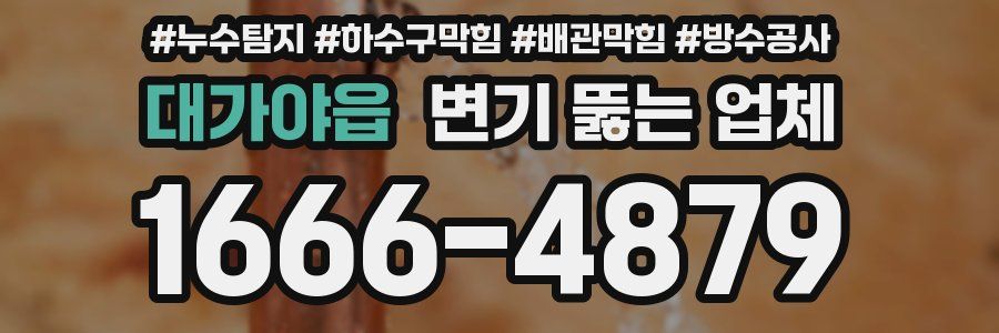 대가야읍 변기 뚫는 업체