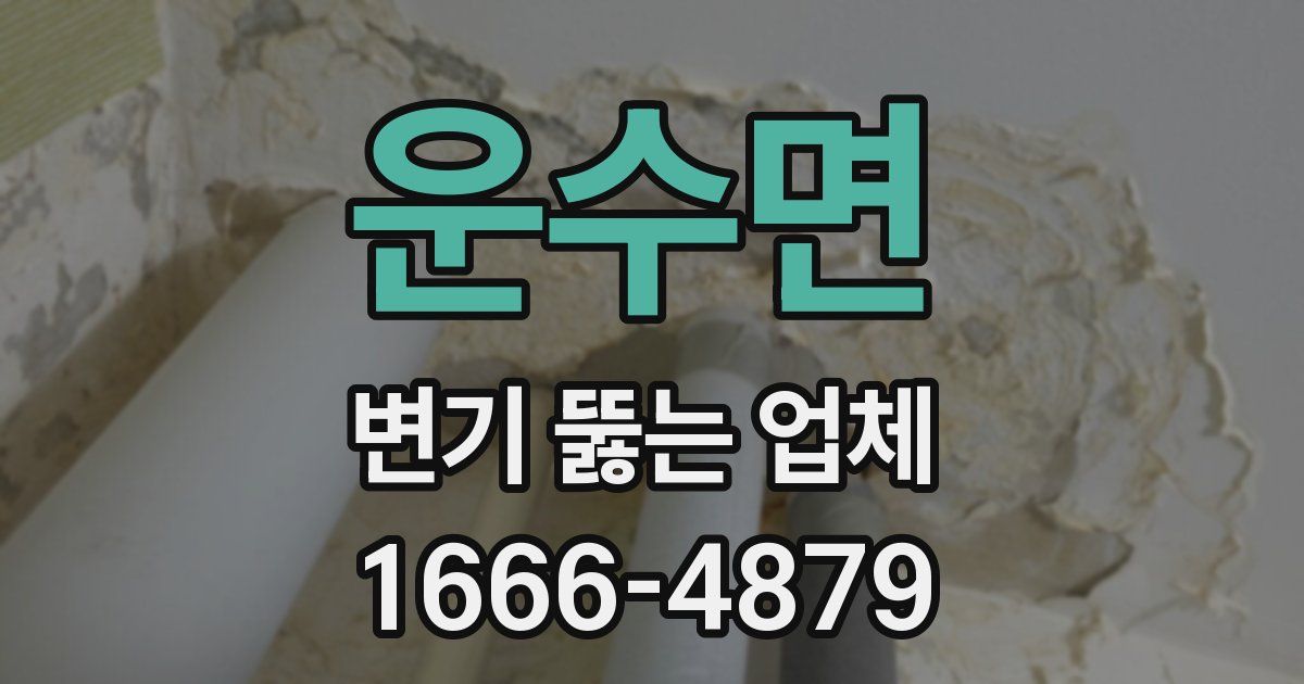 운수면 변기 뚫는 업체