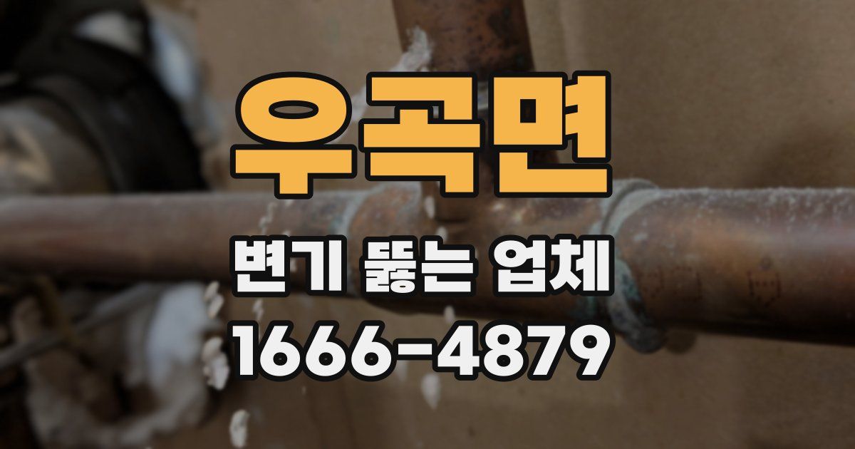 우곡면 변기 뚫는 업체