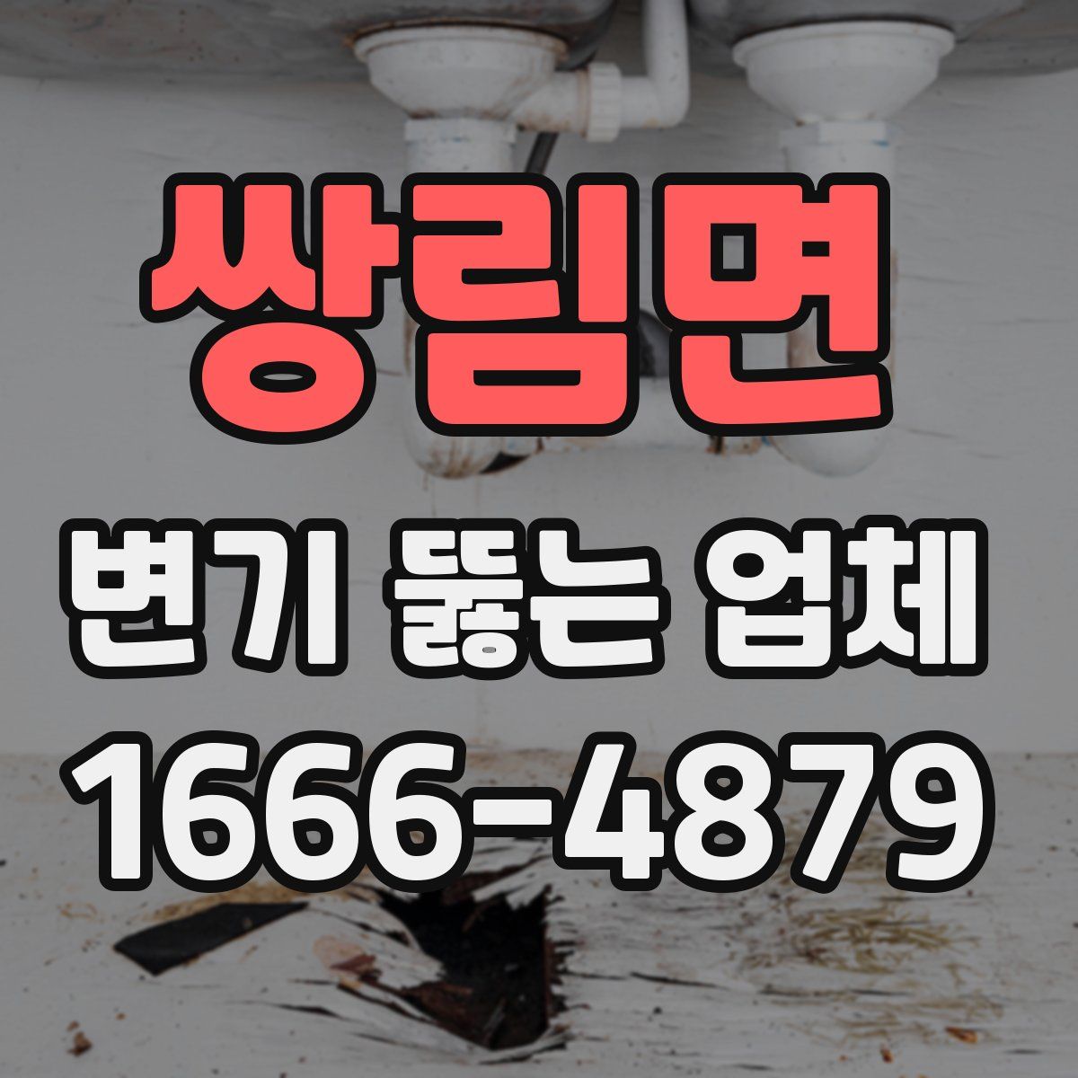 쌍림면 변기 뚫는 업체