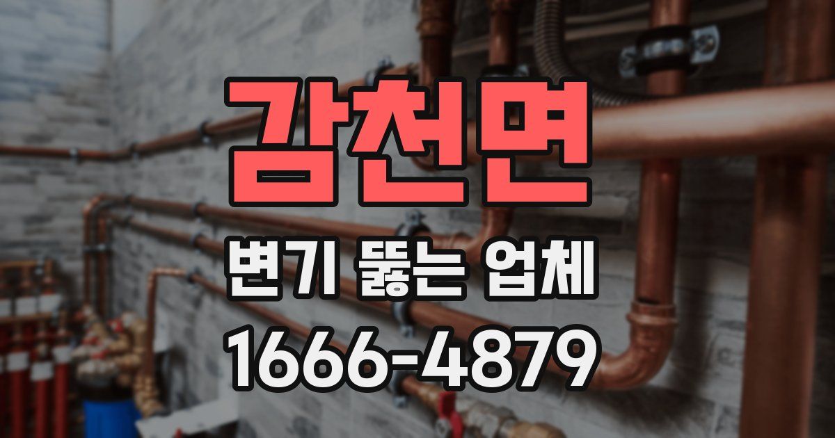 감천면 변기 뚫는 업체
