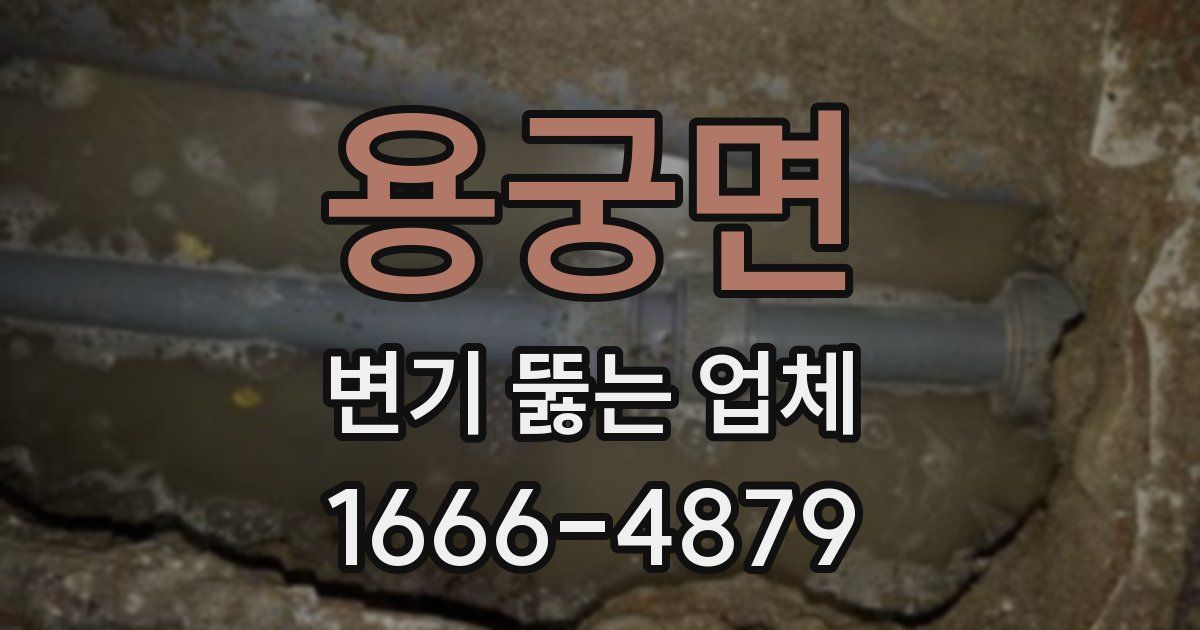 용궁면 변기 뚫는 업체