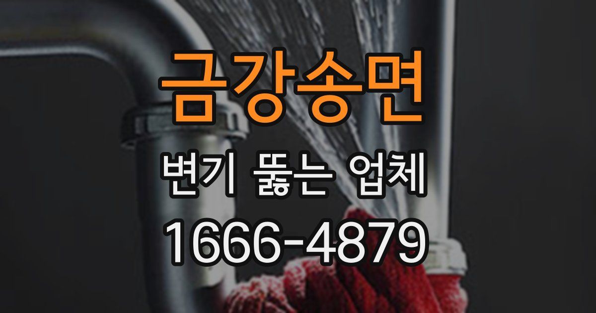 금강송면 변기 뚫는 업체