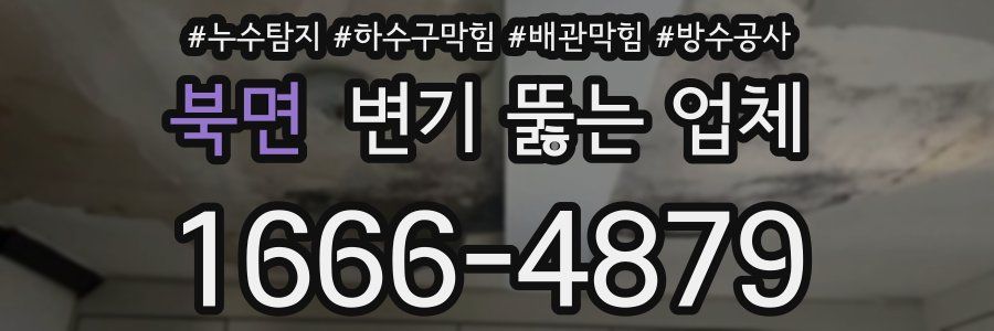북면 변기 뚫는 업체