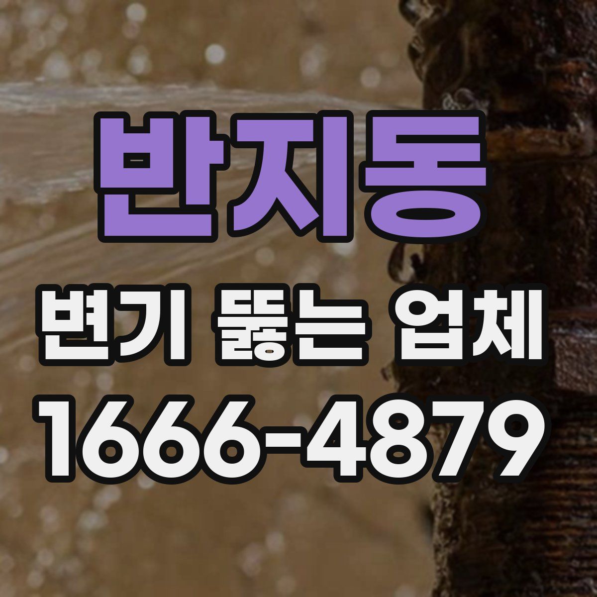 반지동 변기 뚫는 업체