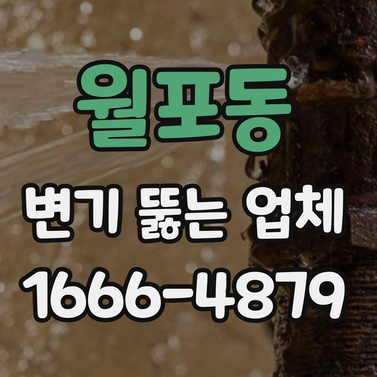 월포동 변기 뚫는 업체