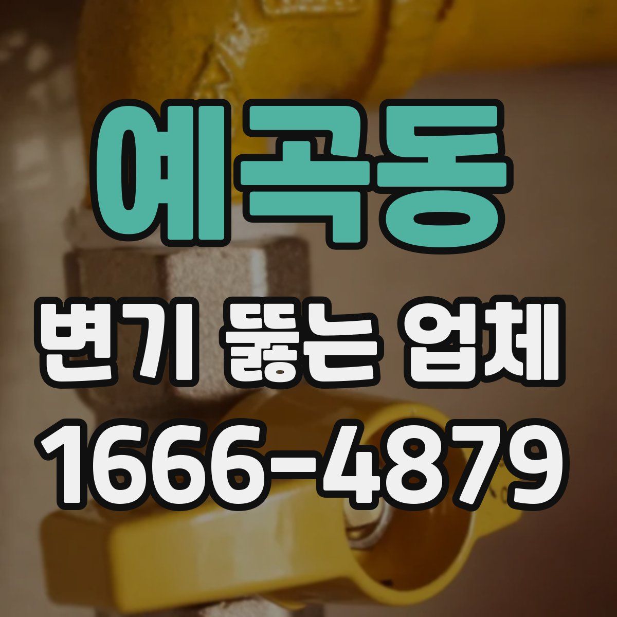 예곡동 변기 뚫는 업체