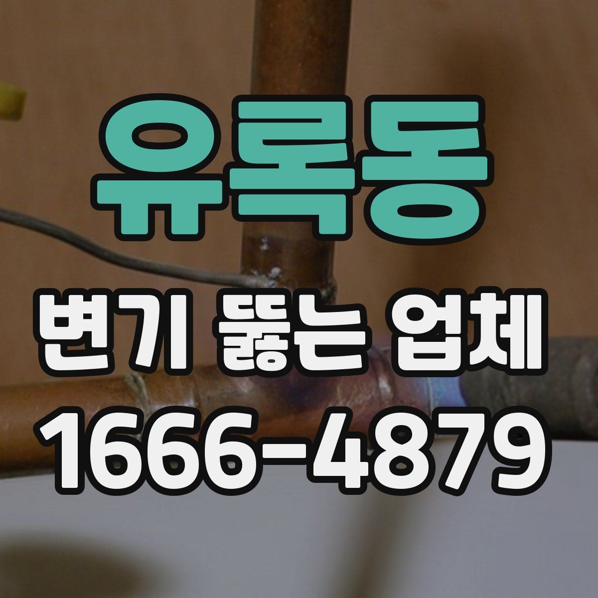 유록동 변기 뚫는 업체
