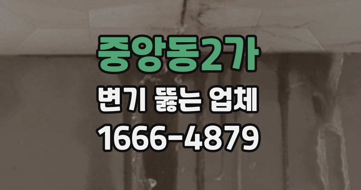 중앙동2가 변기 뚫는 업체
