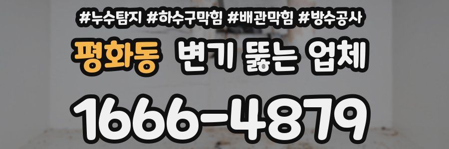 평화동 변기 뚫는 업체