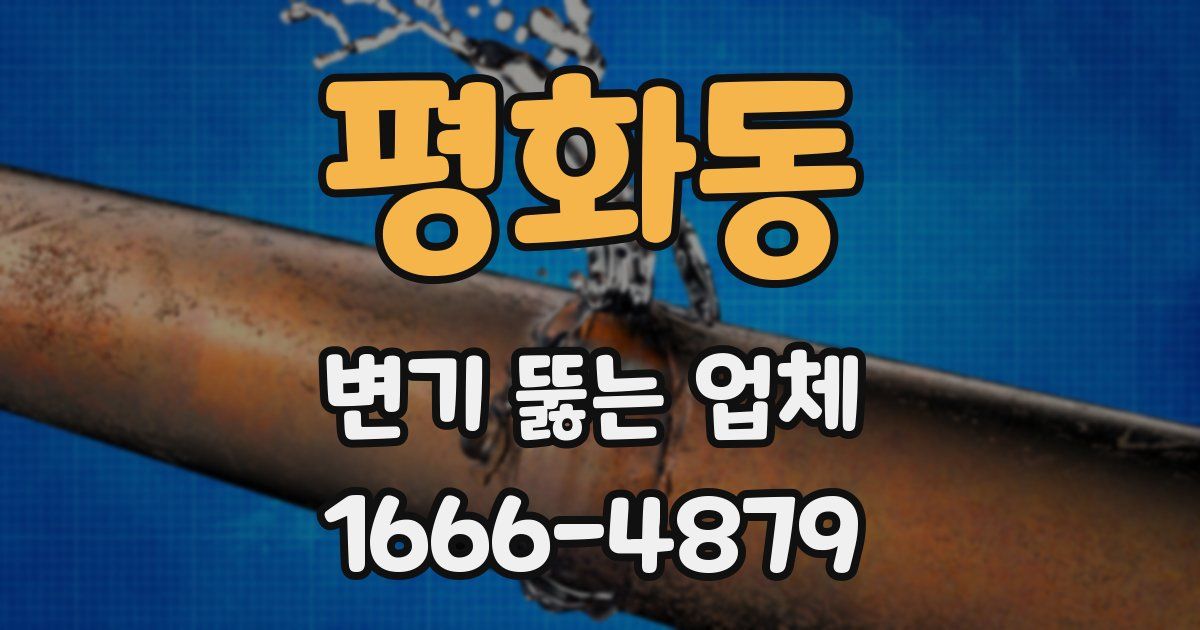 평화동 변기 뚫는 업체