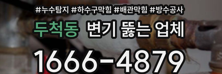 두척동 변기 뚫는 업체