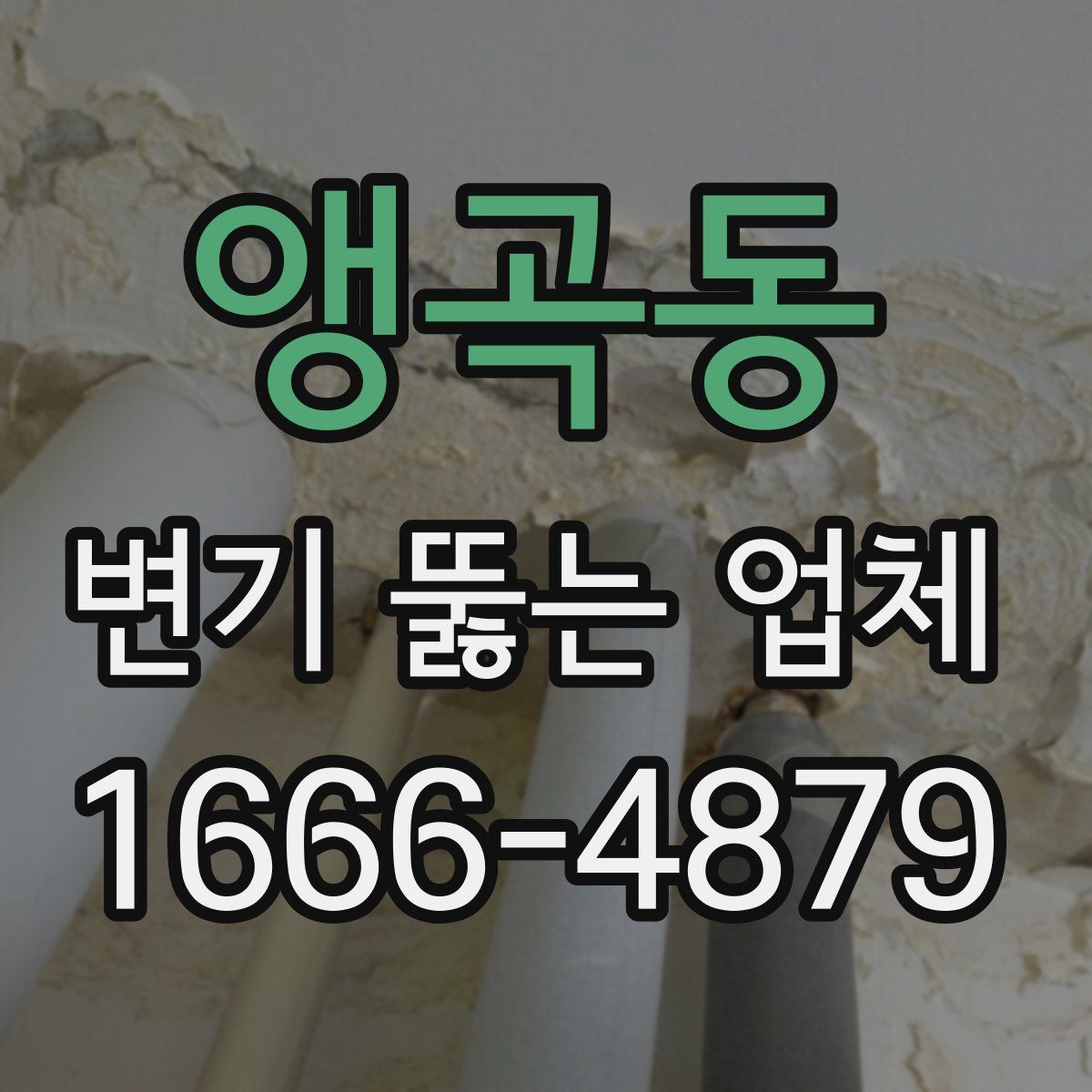 앵곡동 변기 뚫는 업체